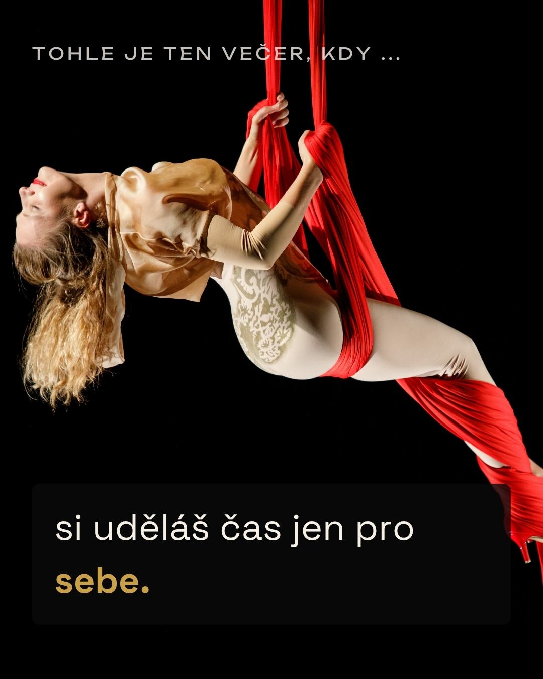 Tohle je ten večer, kdy si uděláš čas jen pro sebe