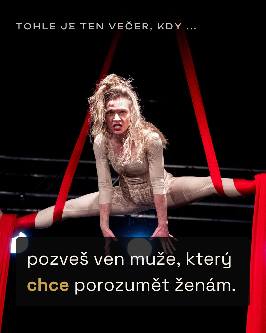 Tohle je ten večer, kdy pozveš ven muže, který chce porozumět ženám